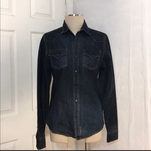 Denim Shirt sz s